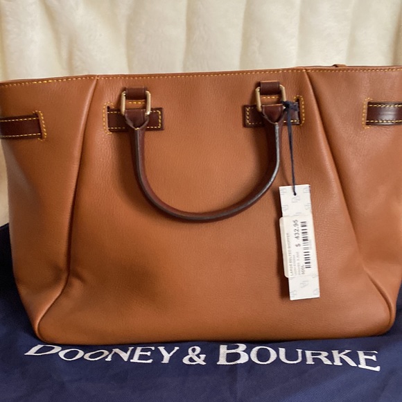 Dooney & Bourke Tan Leather Tote - Picture 7 of 12